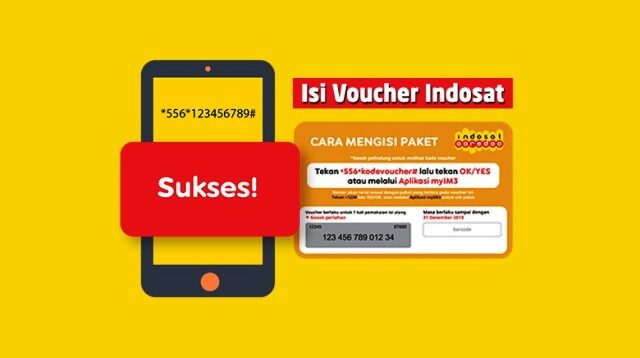 Cara Memasukan Voucher Kuota Indosat