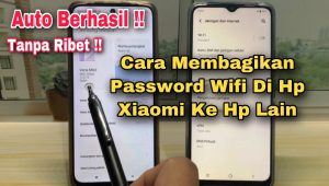 Cara Berbagi Password WiFi di HP Xiaomi