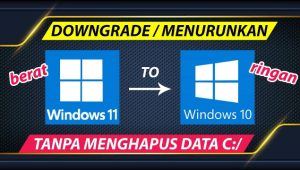 Cara Downgrade Windows 11 ke Windows 10