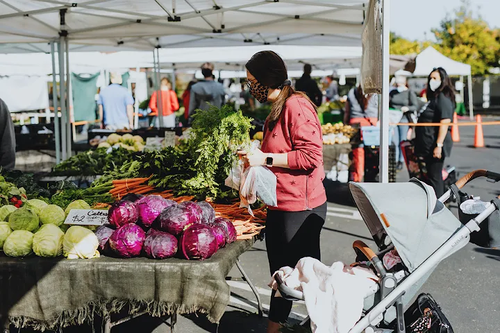 Farmers Market in Orange